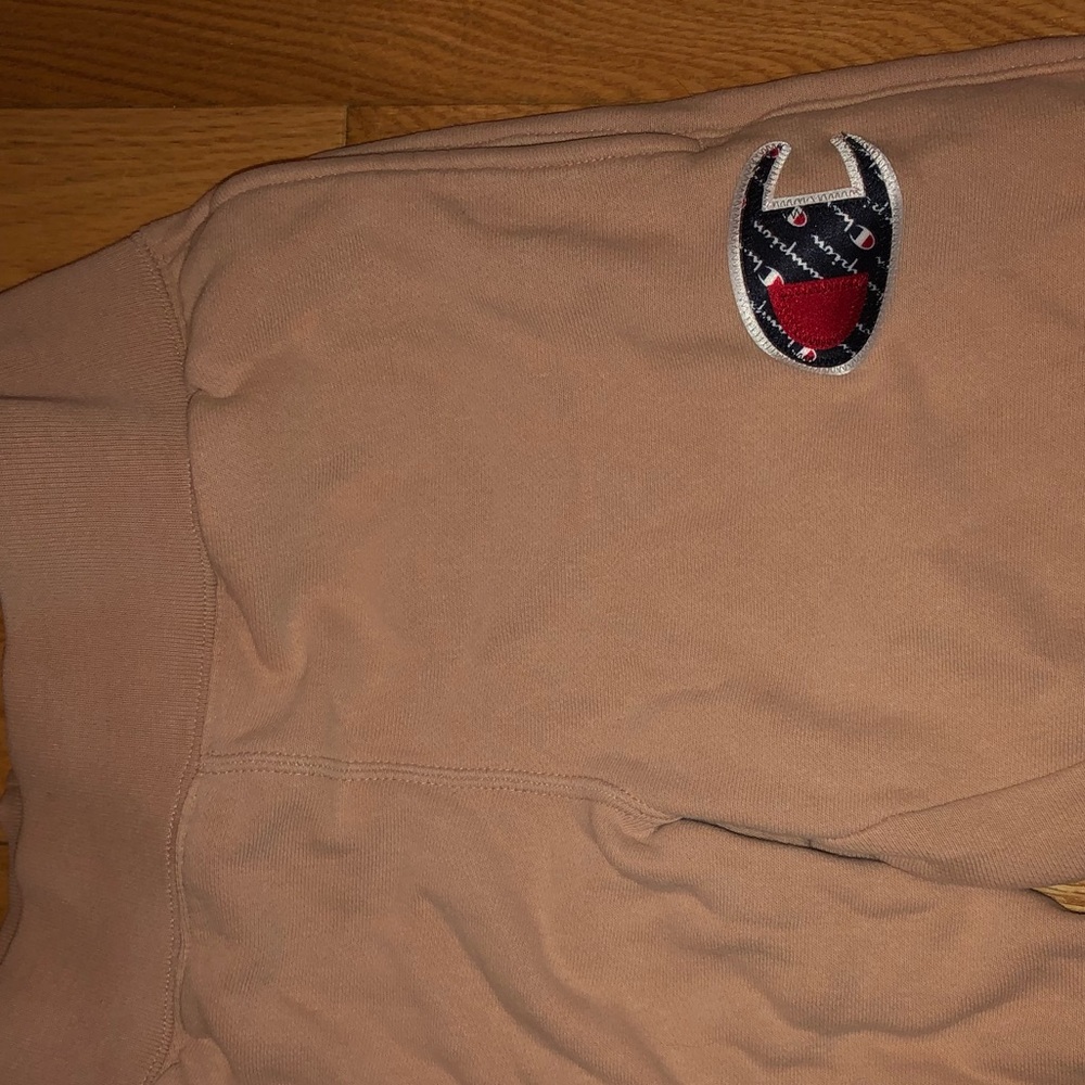Light pink/tan champion sweatpants